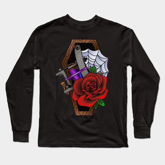 Tattoo Long Sleeve T-Shirt by Glockink